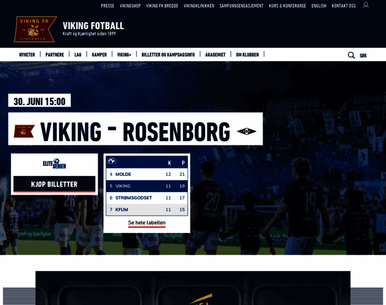 Vikingfotball.no thumbnail