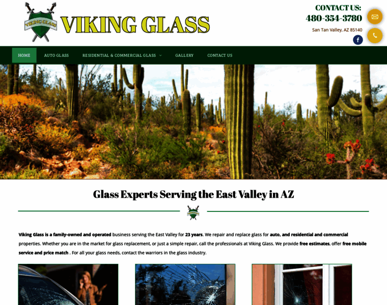Vikingglassaz.com thumbnail