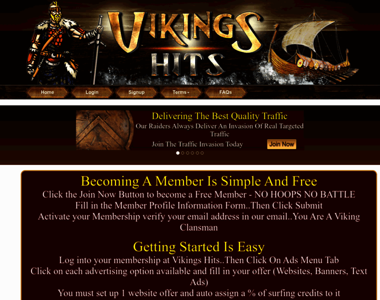 Vikingshits.com thumbnail