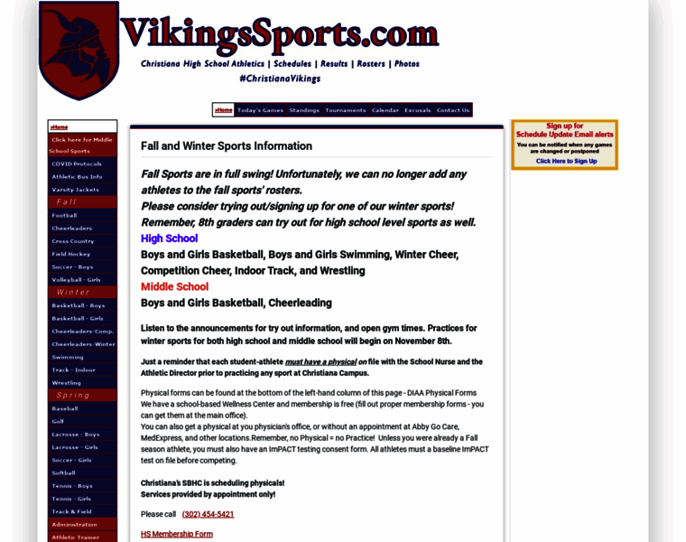 Vikingssports.com thumbnail
