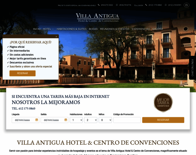Villa-antigua.com.mx thumbnail