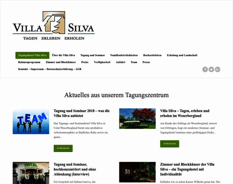 Villa-silva.de thumbnail