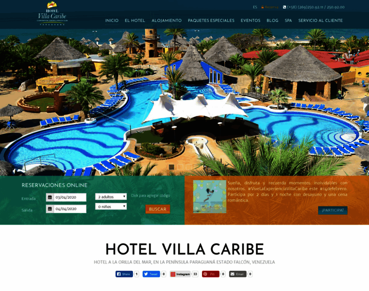 Villacaribehotel.com thumbnail
