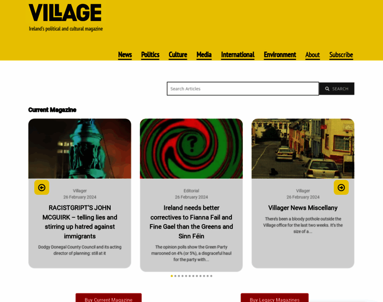 Villagemagazine.ie thumbnail