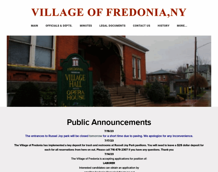 Villageoffredoniany.com thumbnail