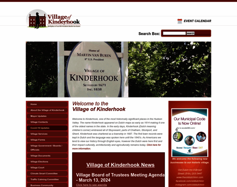 Villageofkinderhook.org thumbnail
