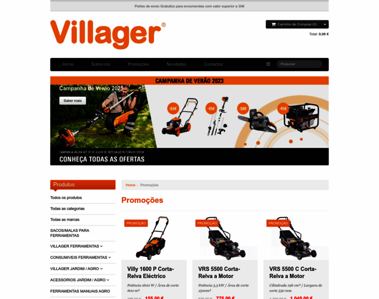 Villagerstore.pt thumbnail