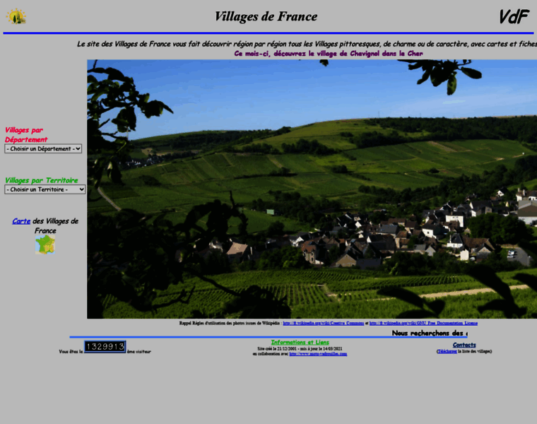 Villagesdefrance.fr thumbnail