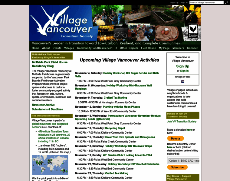 Villagevancouver.ca thumbnail