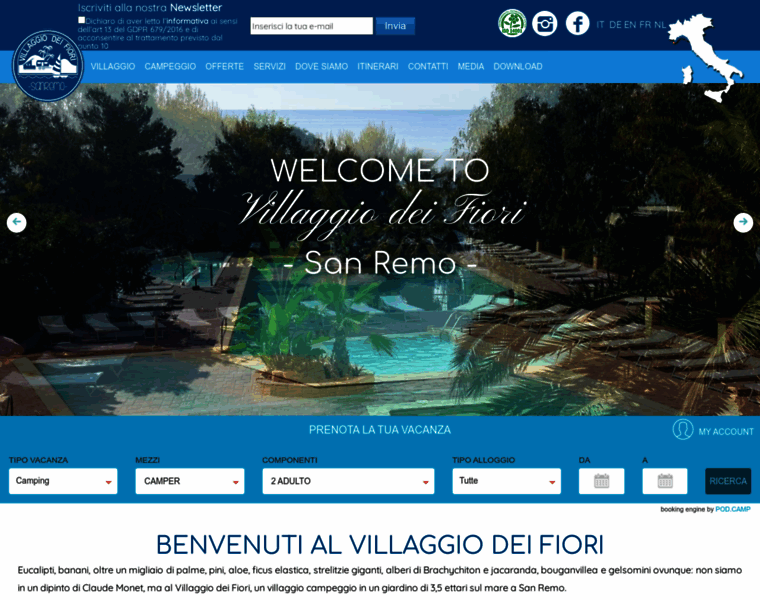 Villaggiodeifiori.it thumbnail