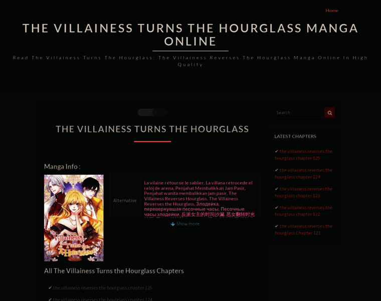 Villainessturnshourglass.online thumbnail