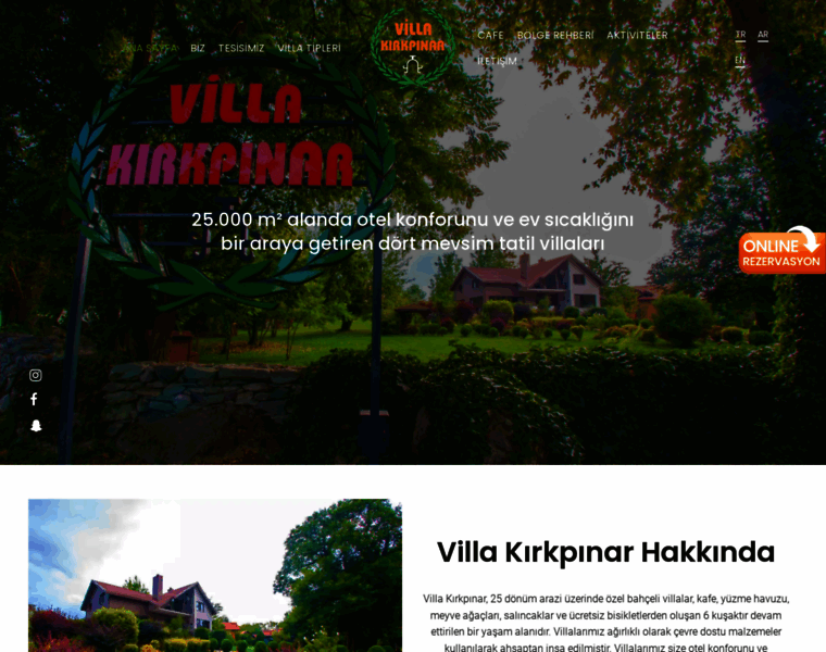 Villakirkpinar.com thumbnail