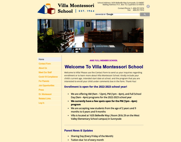 Villamontessori.net thumbnail