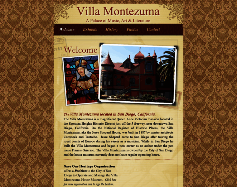 Villamontezuma.org thumbnail