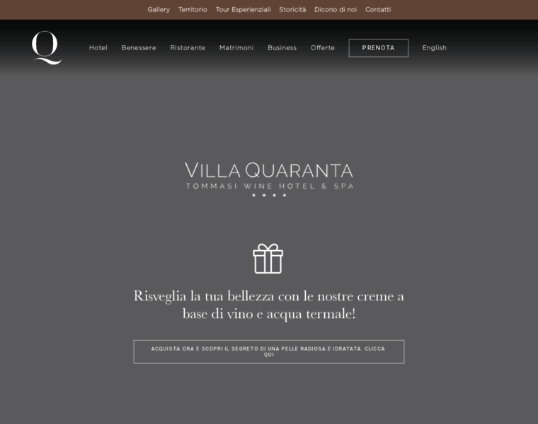 Villaquaranta.com thumbnail