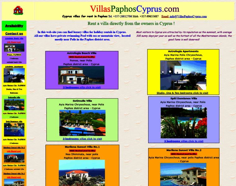 Villaspaphoscyprus.com thumbnail