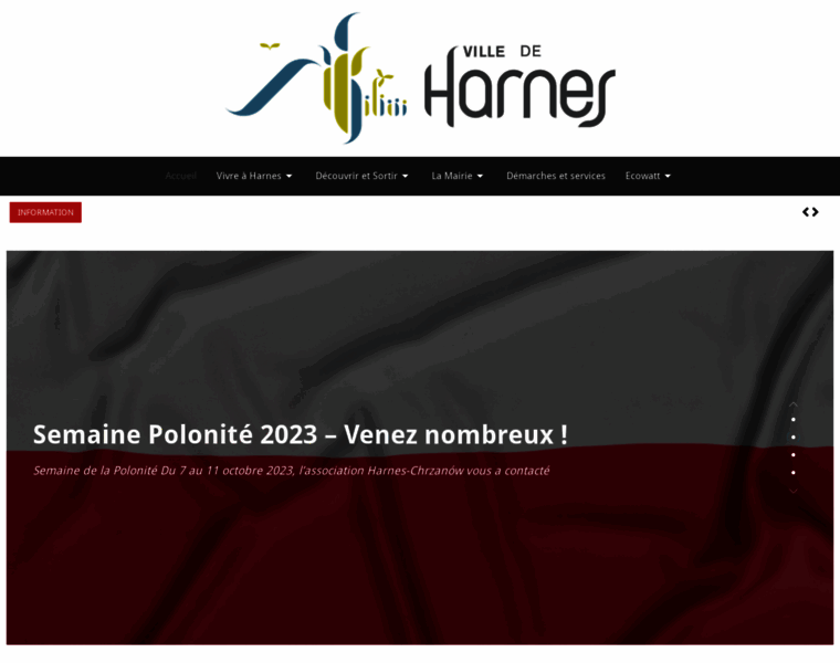Ville-harnes.fr thumbnail