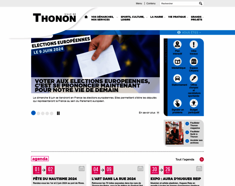 Ville-thonon.fr thumbnail