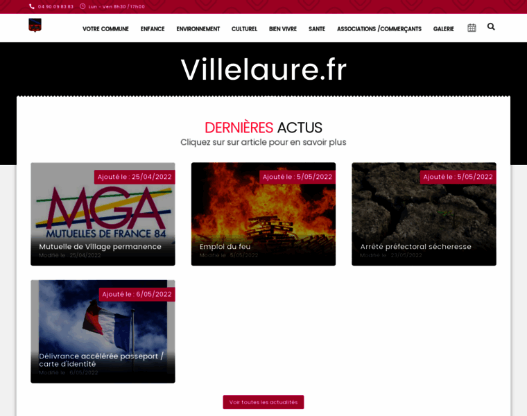 Villelaure.fr thumbnail