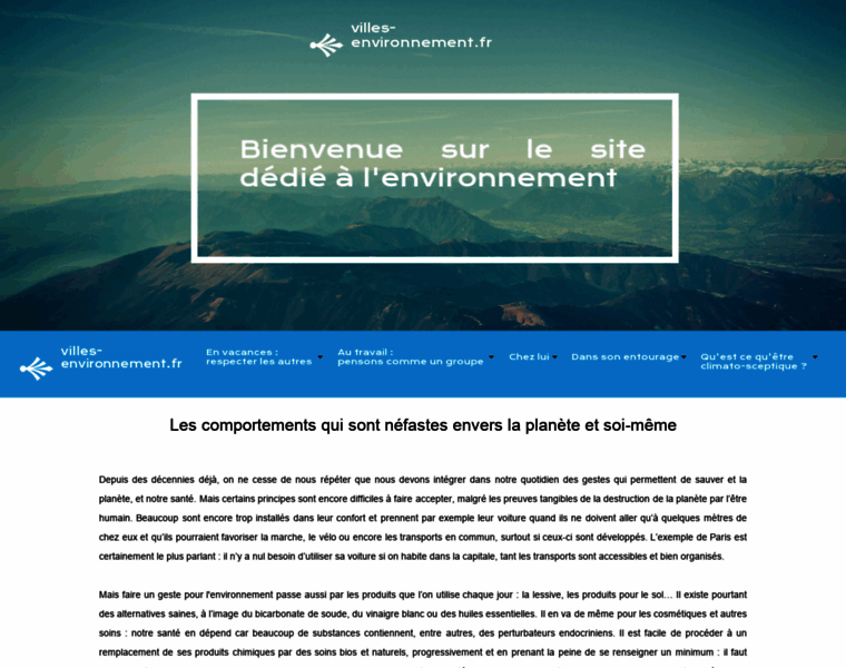 Villes-environnement.fr thumbnail