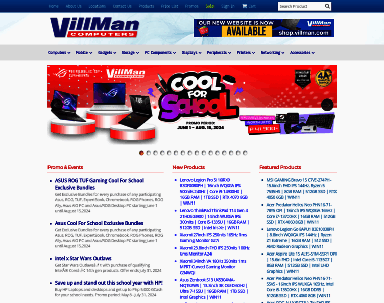 Villman.com thumbnail