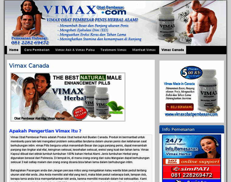 Vimaxobatpembesar.com thumbnail