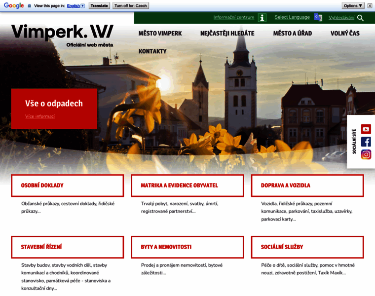 Vimperk.cz thumbnail