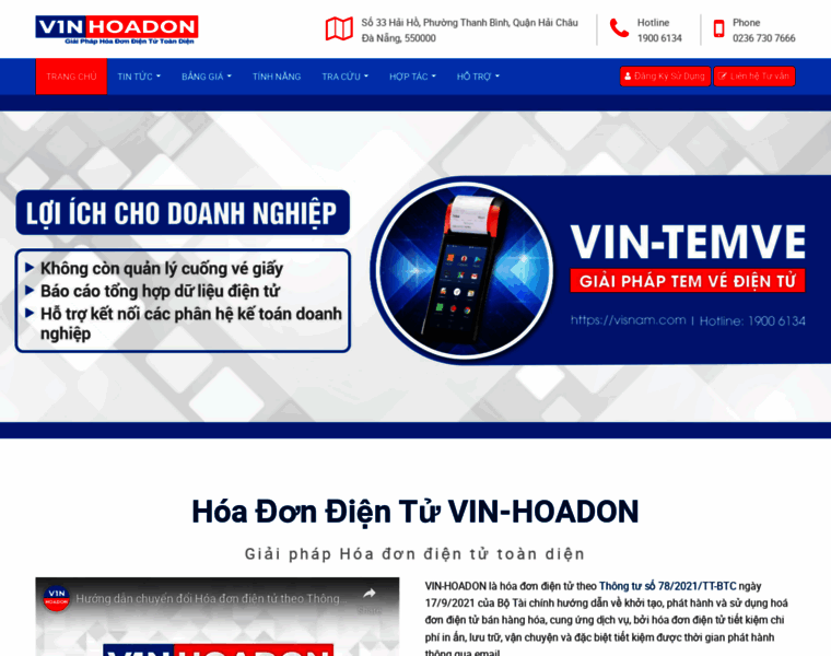 Vin-hoadon.com thumbnail