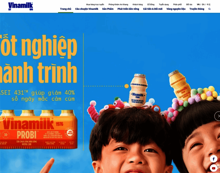 Vinamilk.com.vn thumbnail Vinamilk.com.vn thumbnail