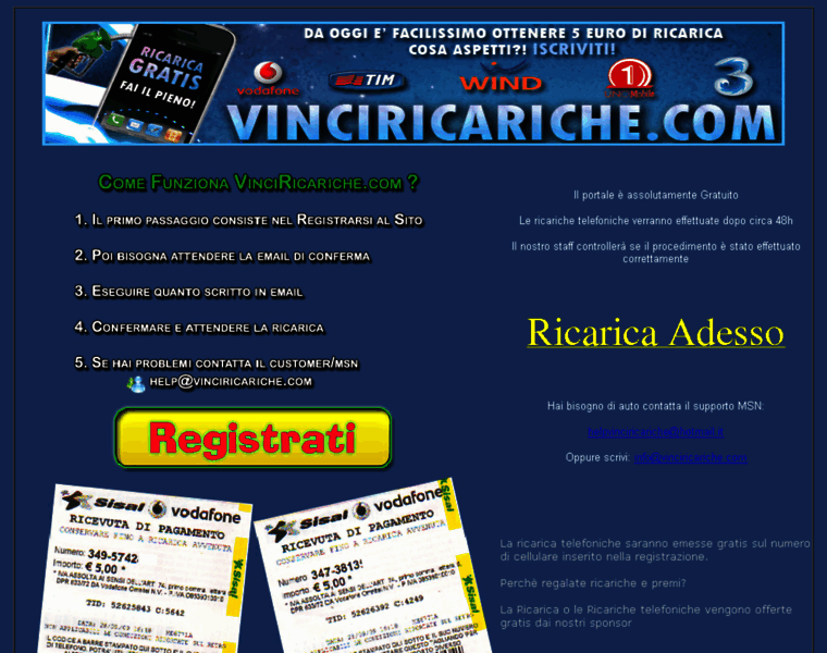 Vinciricariche.com thumbnail