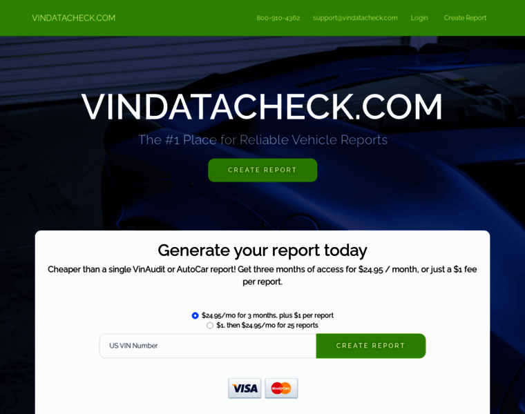 Vindatacheck.com thumbnail