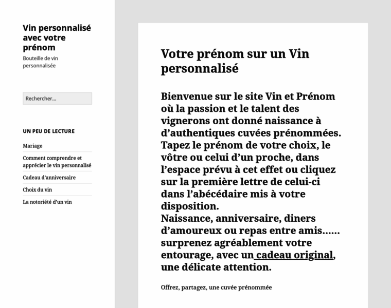 Vinetprenom.fr thumbnail