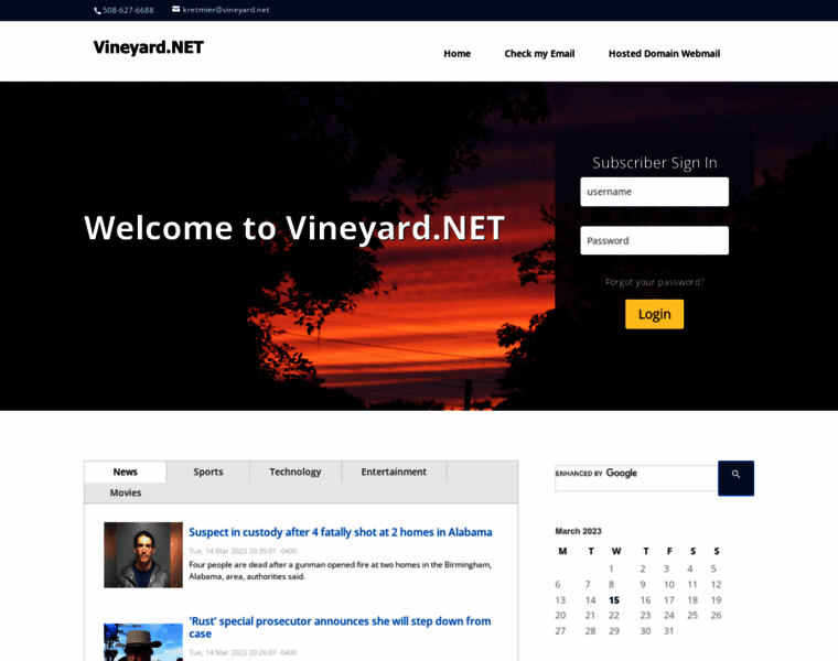 Vineyard.net thumbnail