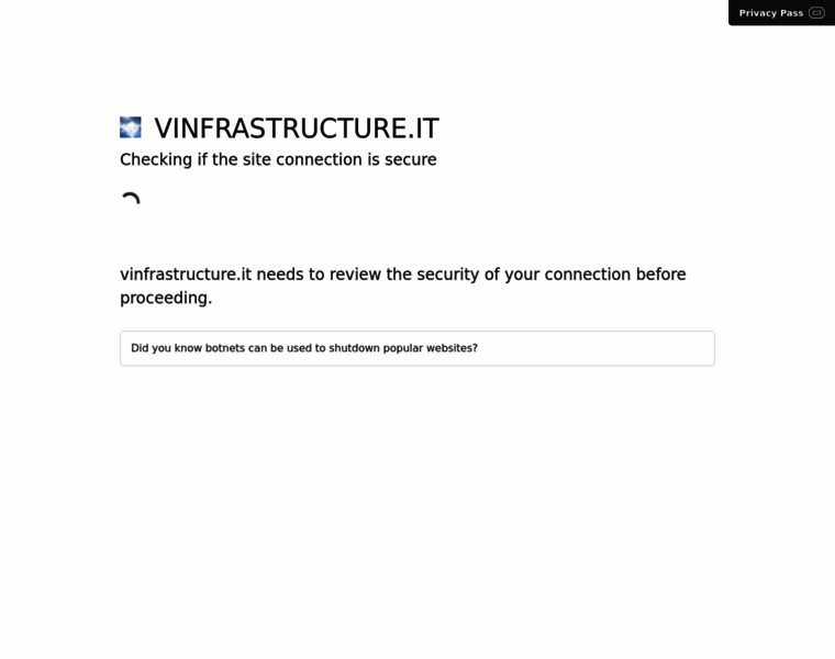 Vinfrastructure.it thumbnail