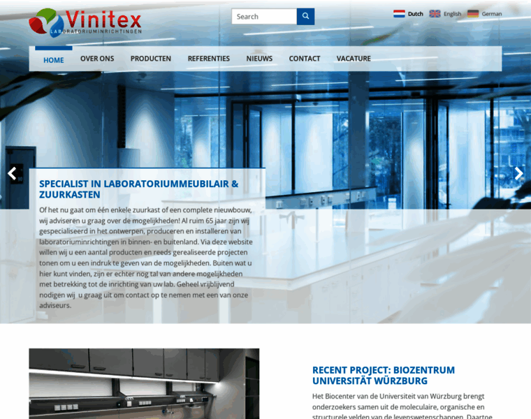 Vinitex.nl thumbnail