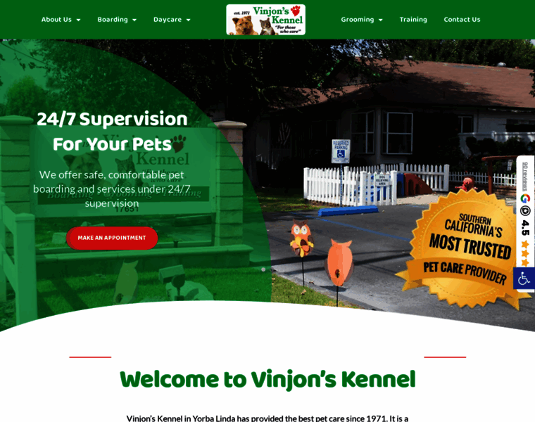 Vinjonskennel.com thumbnail