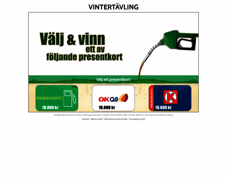 Vinn-presentkort.se thumbnail