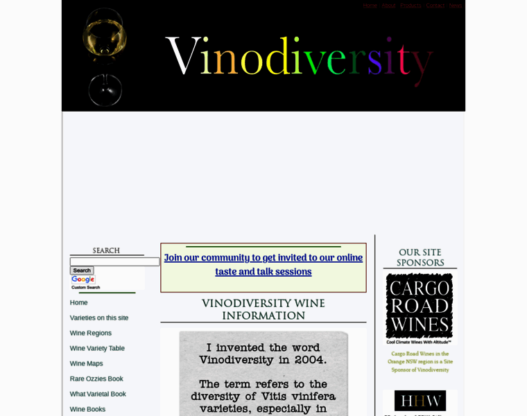 Vinodiversity.com thumbnail