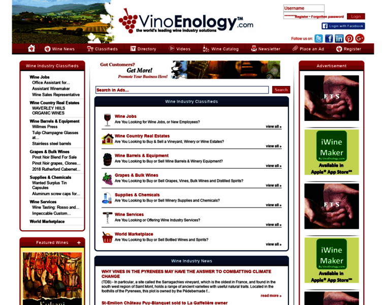 Vinoenology.com thumbnail