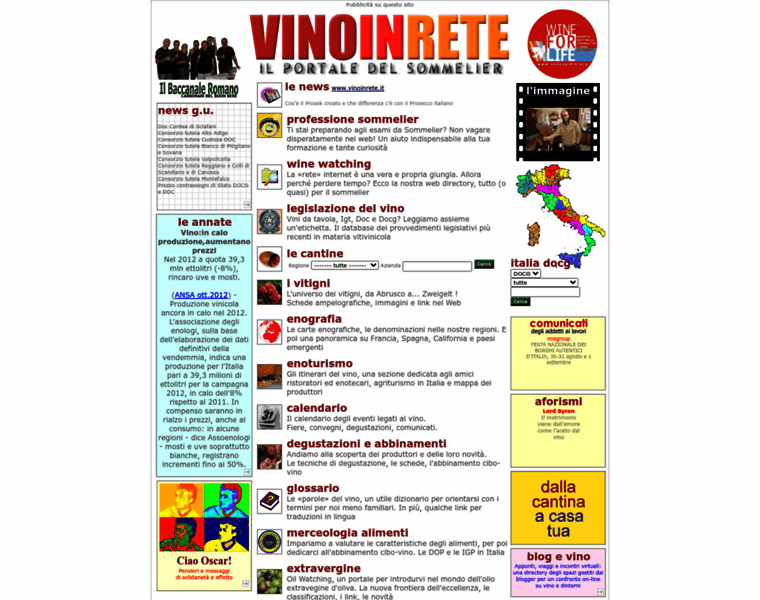 Vinoinrete.com thumbnail