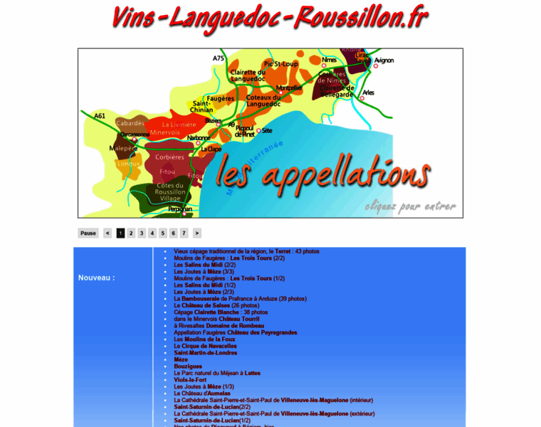 Vins-languedoc-roussillon.fr thumbnail