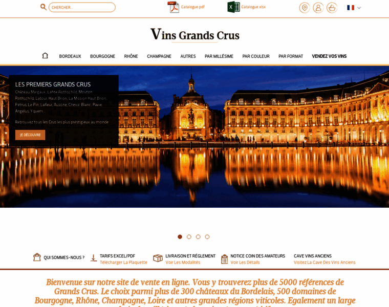 Vinsgrandscrus.fr thumbnail
