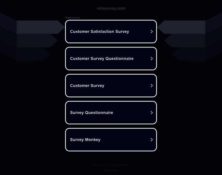 Vinsurvey.com thumbnail