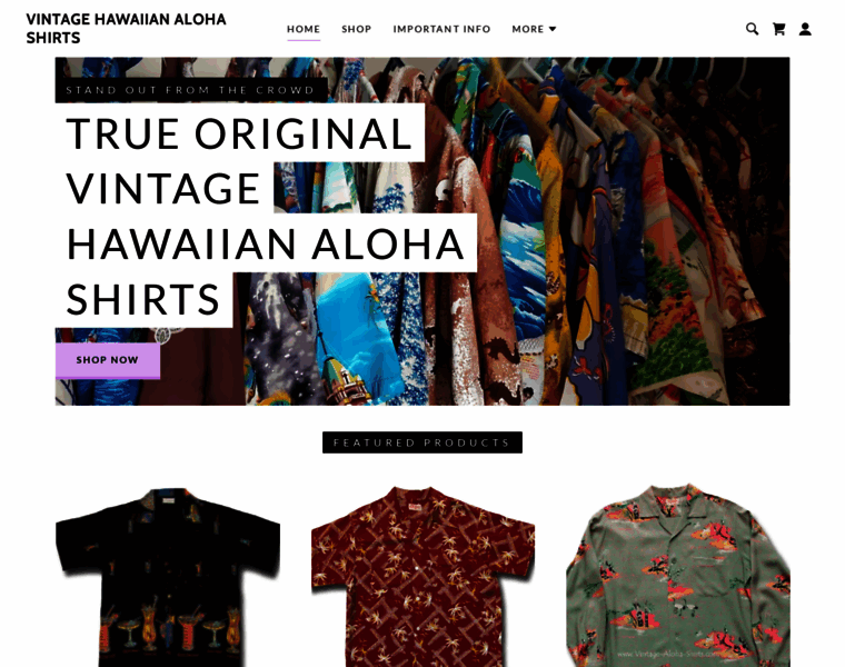 Vintage-aloha-shirt.com thumbnail