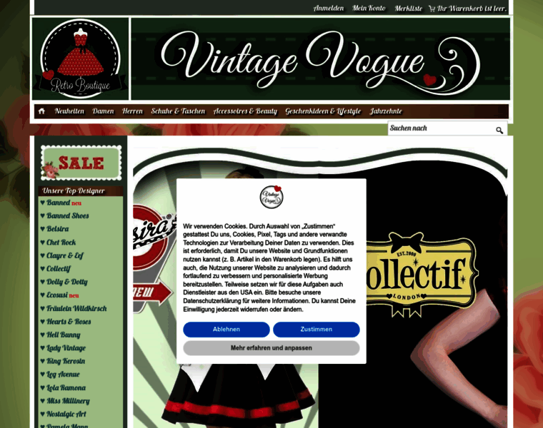 Vintage-vogue.de thumbnail