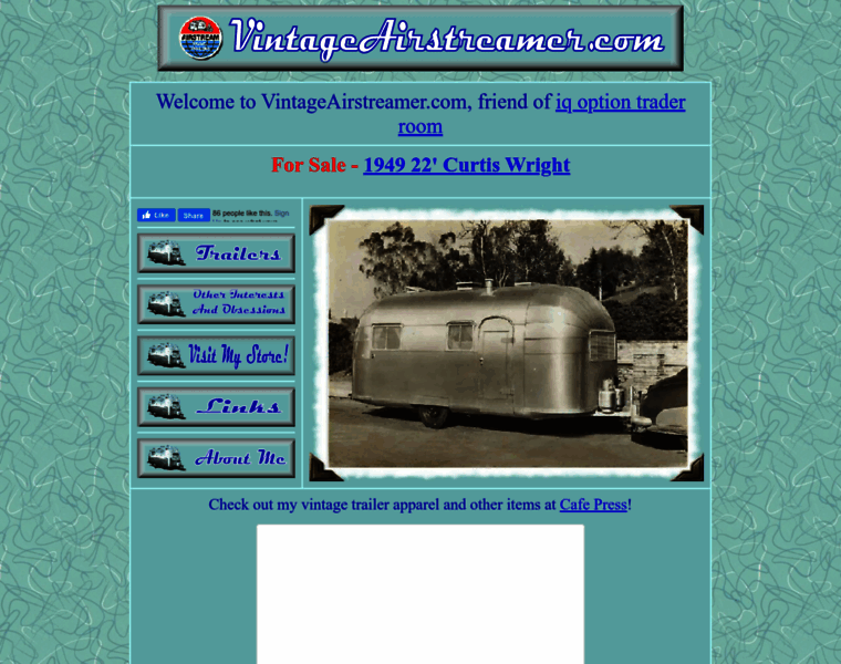 Vintageairstreamer.com thumbnail