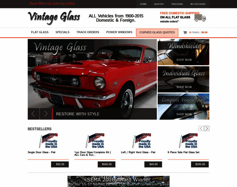 Vintageglass.com thumbnail