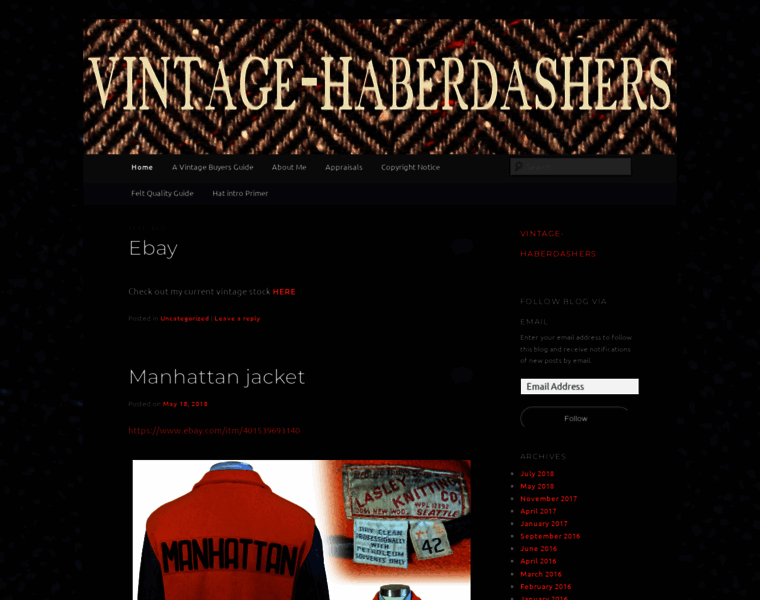 Vintagehaberdashers.com thumbnail