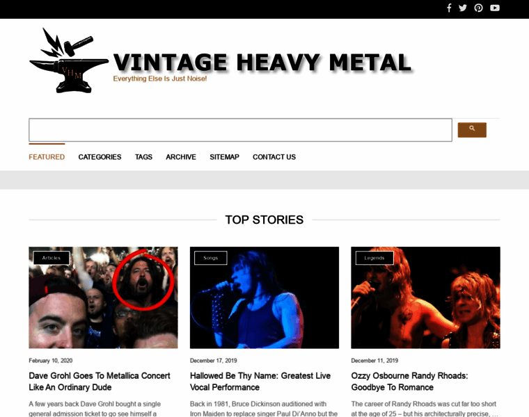 Vintageheavymetal.com thumbnail