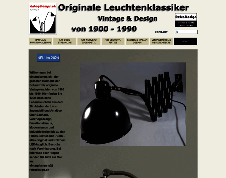 Vintagelamps.ch thumbnail